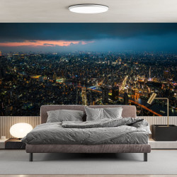 Papier peint Panoramique Paris Nuit