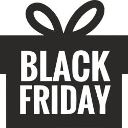 Sticker Black Friday 3 Vitrine