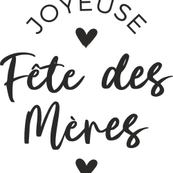 Sticker Vitrine Fête des Mères