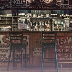 Papier peint Panoramique Vieux Bar