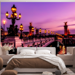 Papier Peint Panoramique Ville Paris Pont