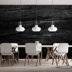 Papier peint Panoramique Bois Noir