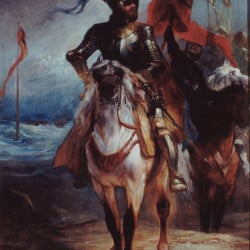 Papier Peint Panoramique Peinture 18e siècle Edouard Odier - Chevalier conduisant son armée Papier Peint Panoramique Peinture 18e siècle Edouard Odier - Chevalier conduisant son armée