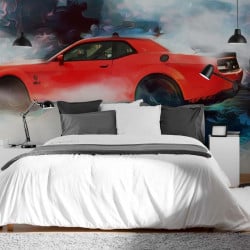 Papier Peint Panoramique Drift Dodge