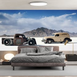 Papier Peint Panoramique Hotrod Lac Salé