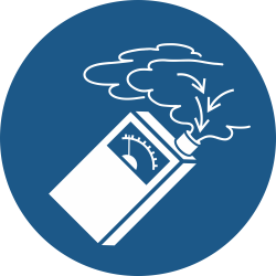 M048- ISO 7010 - Panneau Utiliser le détecteur de gaz