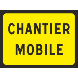 Panneau Chantier mobile