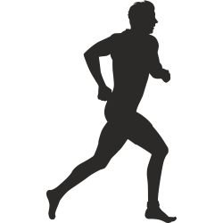 Sticker Métier Loisirs Sport Running