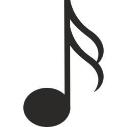 Sticker Métier Loisirs Musique Note 2