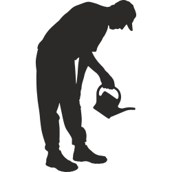 Sticker Métier Nature Jardinier 3