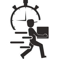 Sticker Métier Transport Livraison