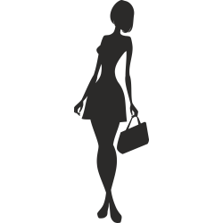 Sticker Soldes Femmes Shopping 3