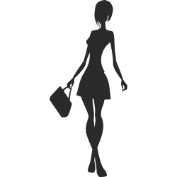 Sticker Soldes Femmes Shopping 5