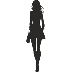 Sticker Soldes Femmes Shopping 10