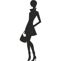 Sticker Soldes Femmes Shopping 14