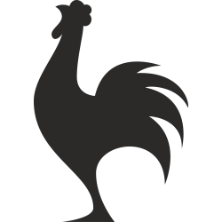 Sticker Ferme Coq 3