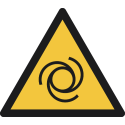 W018- ISO 7010 - Panneau Danger, Démarrage automatique