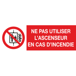 Panneau Incendie ascenseur
