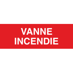 Panneau Vanne incendie