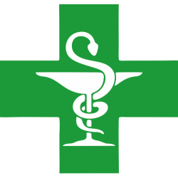 Sticker Croix Pharmacie
