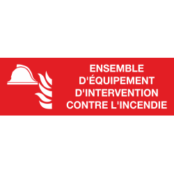 Panneau Ensemble d'équipement d'intervention contre l'incendie