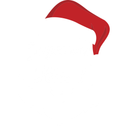 Sticker Vitrine Noël Tête Père Noël