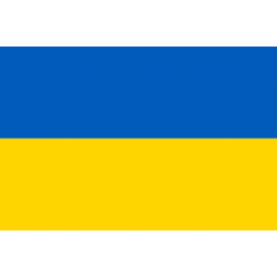 Sticker Ukraine Drapeau