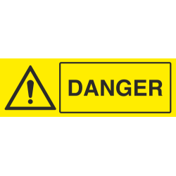 Panneau Danger