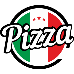 Autocollant Pizza Logo 1