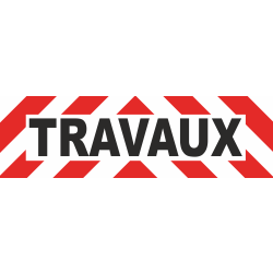 Sticker Avertissement Travaux