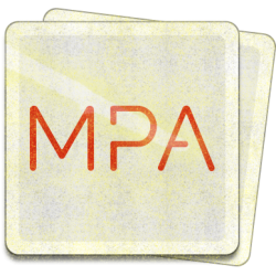 Autocollant pailleté or