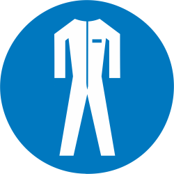 Autocollant Obligation Protection Corps