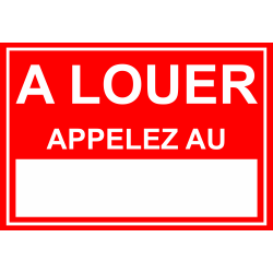Sticker A louer