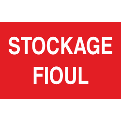 Panneau Stockage fioul