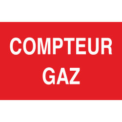 Panneau Compteur gaz