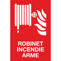 Panneau Robinet incendie armé vertical