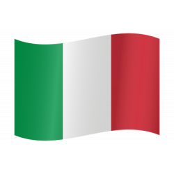 Autocollant Drapeau italien 2