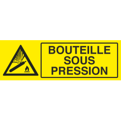 Panneau Bouteille sous pression