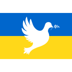 Sticker Ukraine Drapeau Soutien