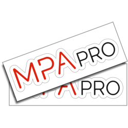 Autocollant découpe mi-chair