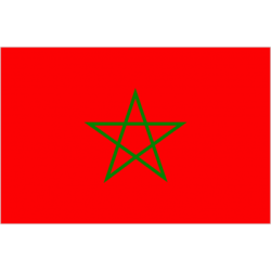 Autocollant Drapeau Maroc