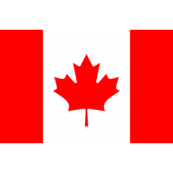 Autocollant Drapeau Canada 1