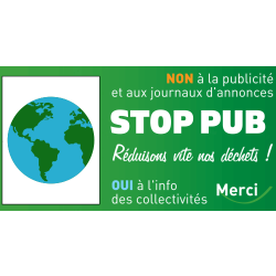 Sticker Stop Pub Écologie 2
