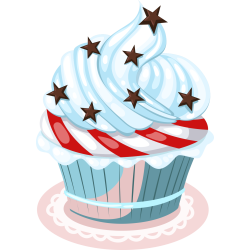 Autocollant Cup Cake 2