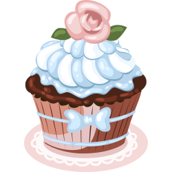 Autocollant Cup Cake 4