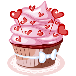 Autocollant Cup Cake 9