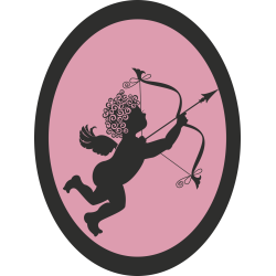 Autocollant Fashion Ange