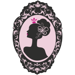 Autocollant Fashion Femme Couronne