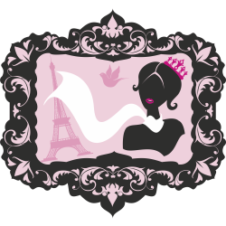 Autocollant Fashion Femme Paris