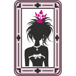 Autocollant Fashion Femme Couronne 5